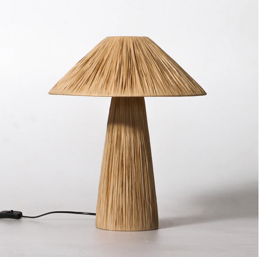 Ourea Raffia Table Lamp